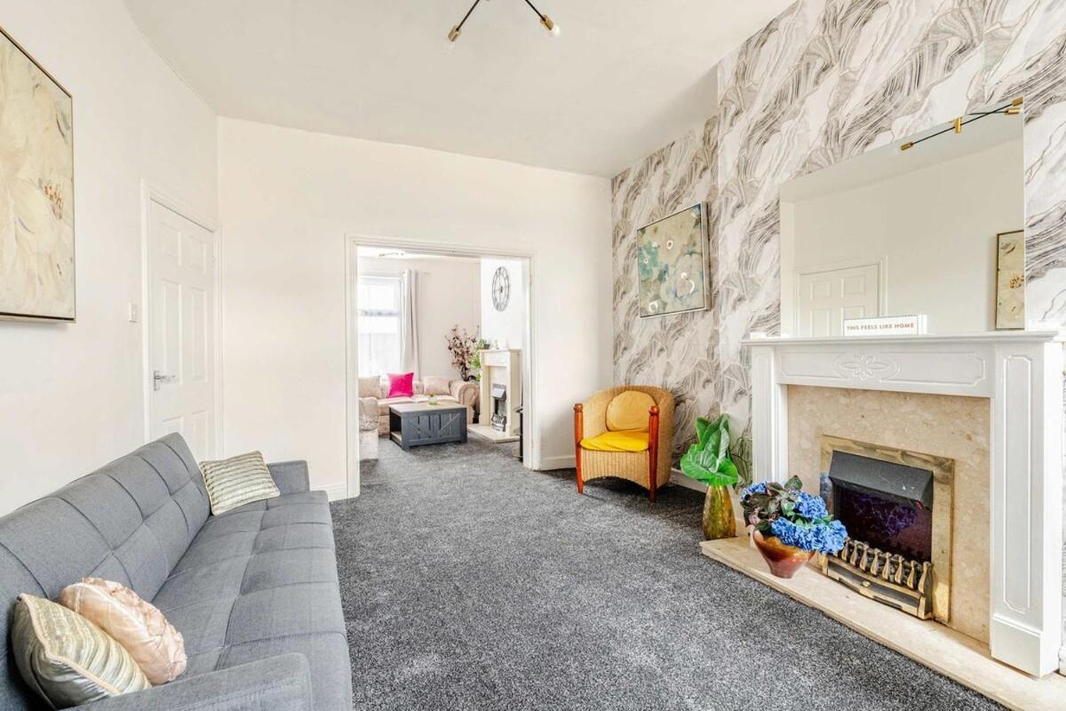 2 Min Walk Etihad Stadium & Coop Arena - 3Br, Free Parking Mánchester Exterior foto